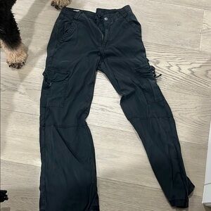 Black Cargo Pants